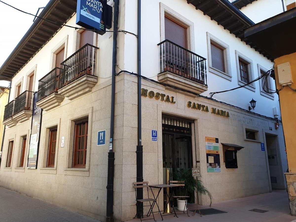 Hostal Santa Maria Cacabelos  Esterno foto